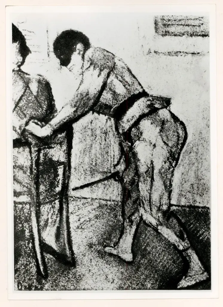 Anonimo , Degas, Edgar , fronte