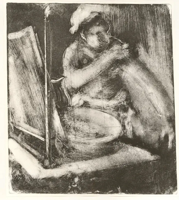 Anonimo , Degas, Edgar , fronte