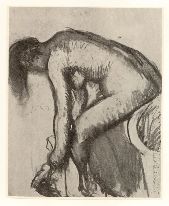 Anonimo , Degas, Edgar , fronte