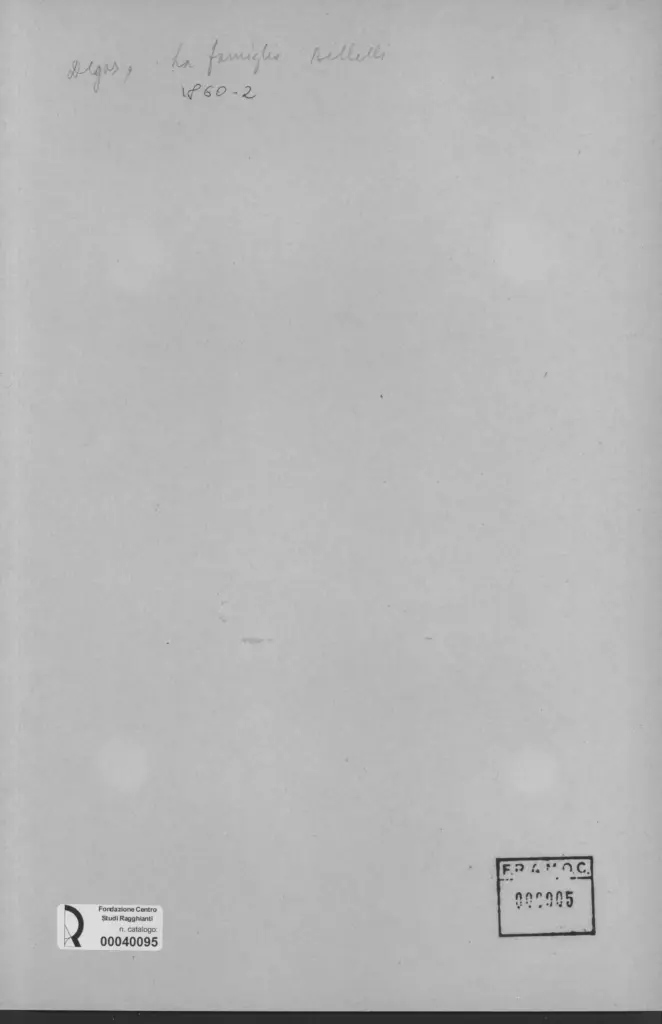 Anonimo, Anonimo , retro