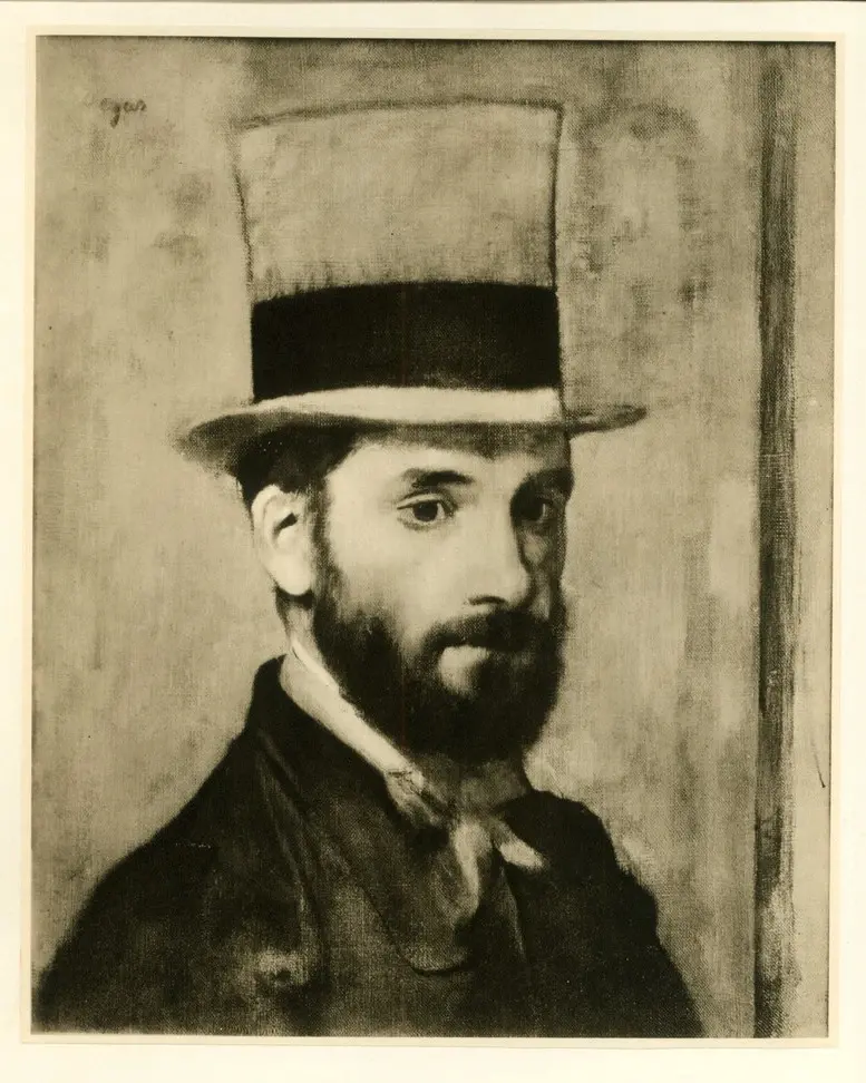 Anonimo , Degas, Edgar - sec. XIX , fronte
