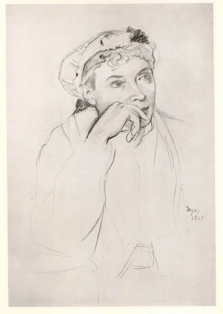 Anonimo , Degas, Edgar - sec. XIX , fronte