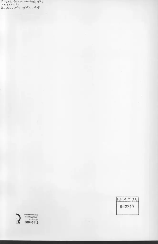 Anonimo , Degas, Edgar - sec. XIX , retro