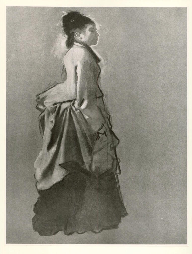 Anonimo , Degas, Edgar - sec. XIX , fronte