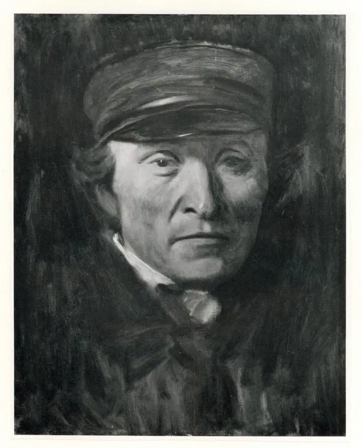Anonimo , Degas, Edgar - sec. XIX - Portrait de Jérome Ottoz , fronte