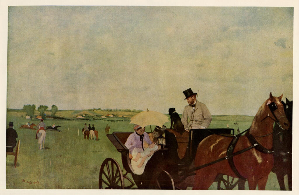 Anonimo , Degas, Edgar - sec. XIX , fronte