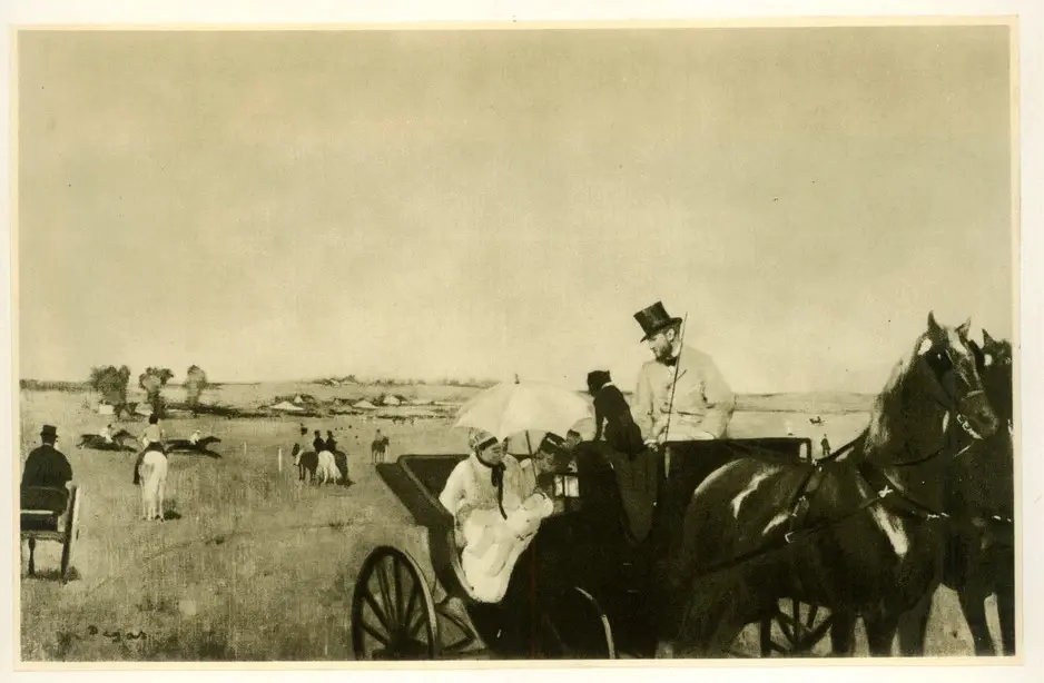 Anonimo , Degas, Edgar - sec. XIX , fronte