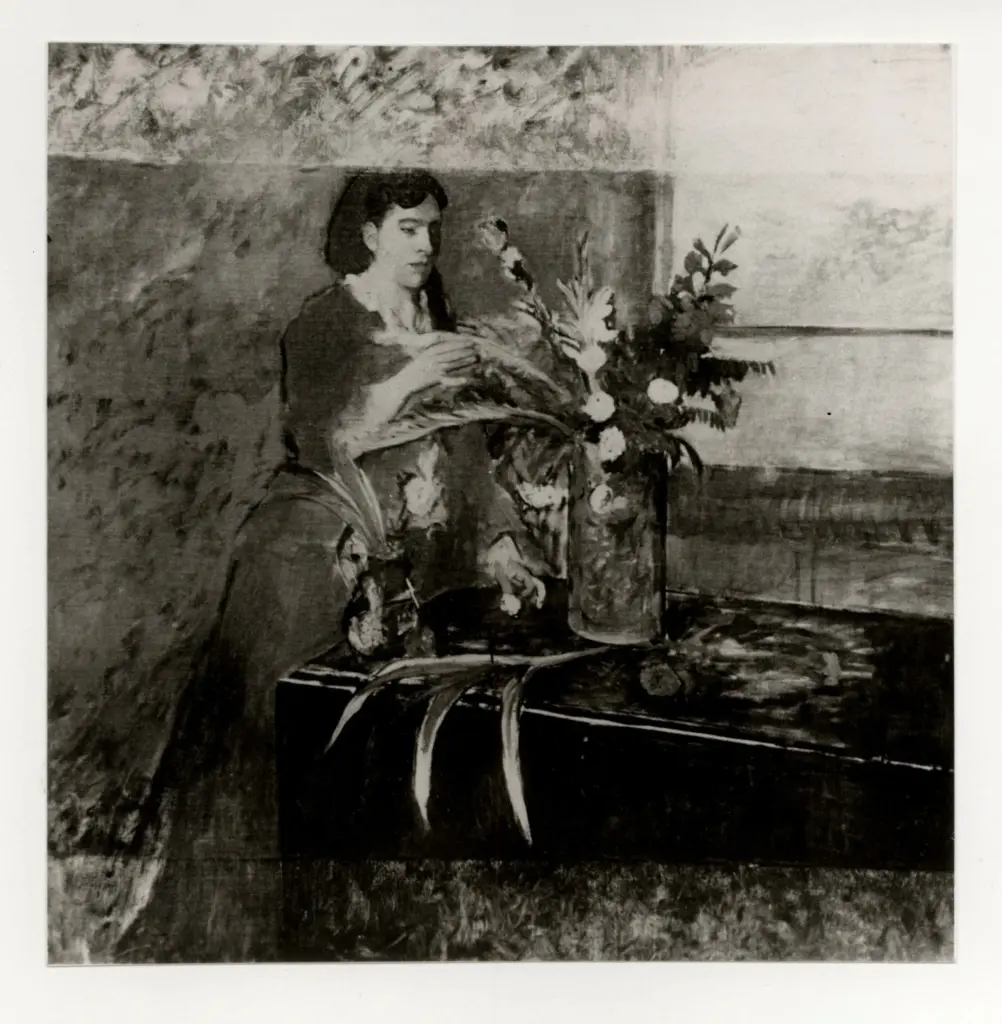 Anonimo , Degas, Edgar - sec. XIX - Estelle Degas nata Musson , fronte