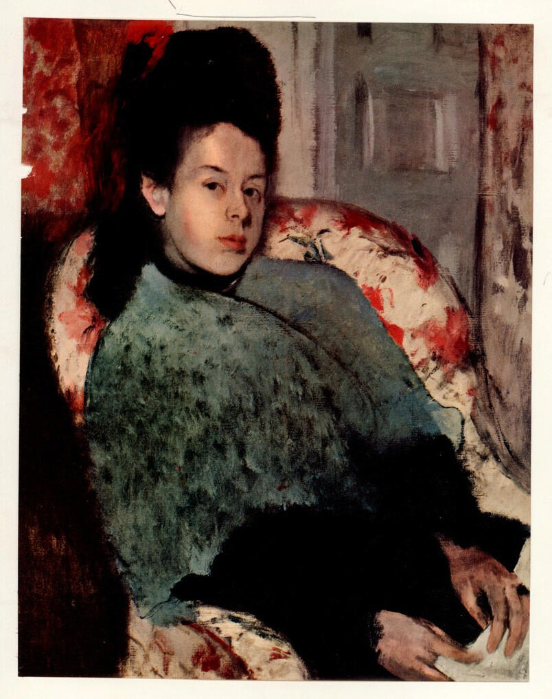 Anonimo , Degas, Edgar - sec. XIX , fronte
