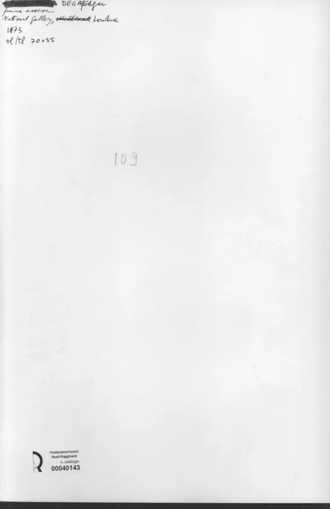 Anonimo , Degas, Edgar - sec. XIX , retro