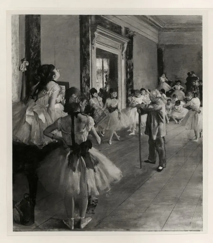 Giacomelli , Degas, Edgar - sec. XIX - La scuola di danza , fronte