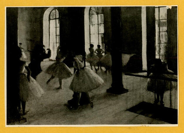 Anonimo , Degas, Edgar - sec. XIX - La grande danse , fronte