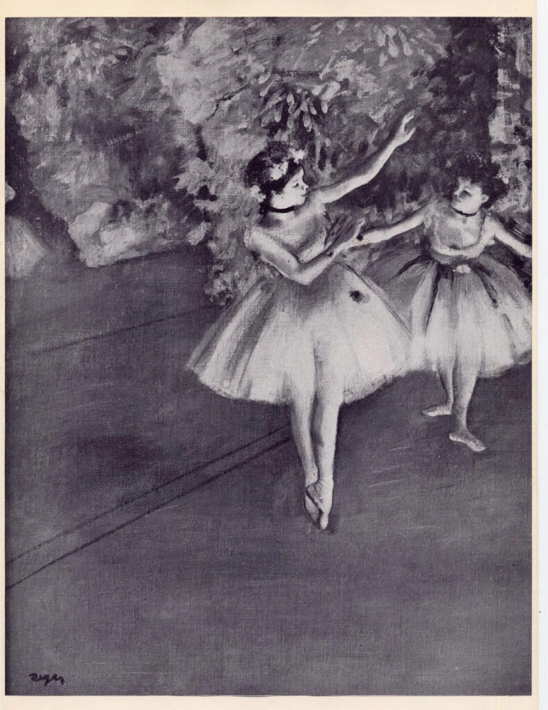 Anonimo , Degas, Edgar - sec. XIX , fronte
