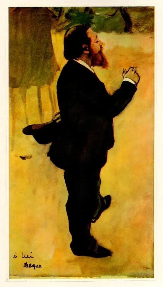 Anonimo , Degas, Edgar - sec. XIX , fronte