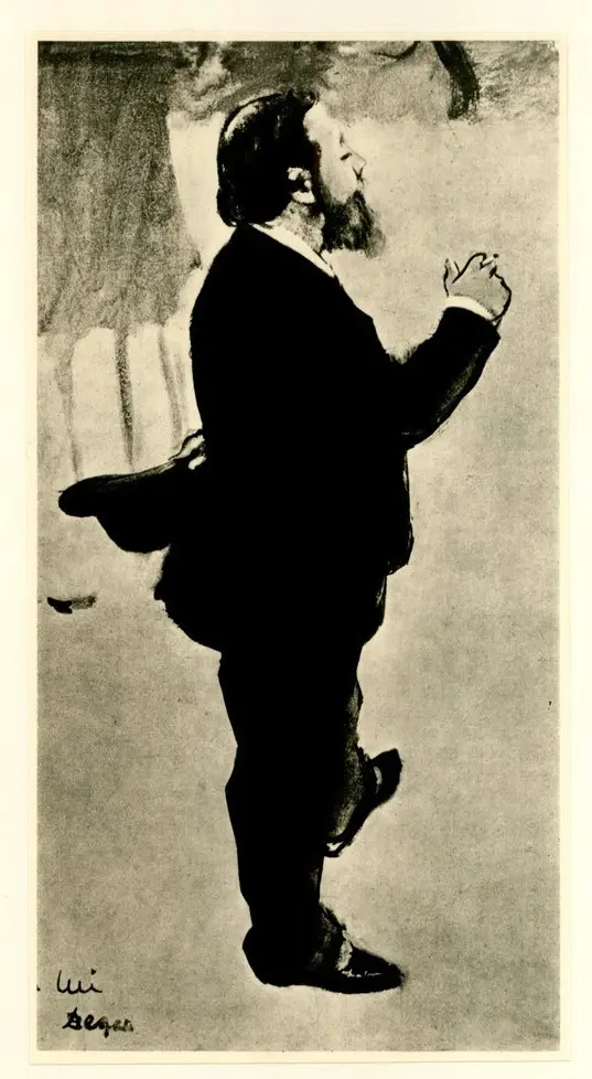 Anonimo , Degas, Edgar - sec. XIX , fronte