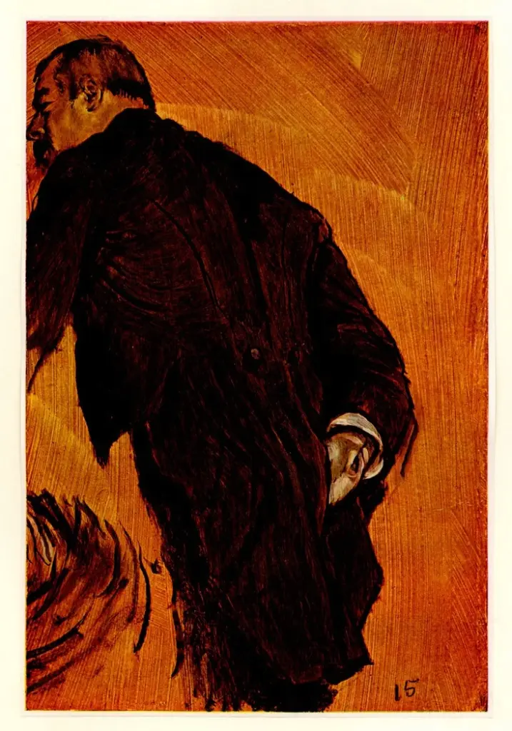 Anonimo , Degas, Edgar - sec. XIX - The impresario , fronte