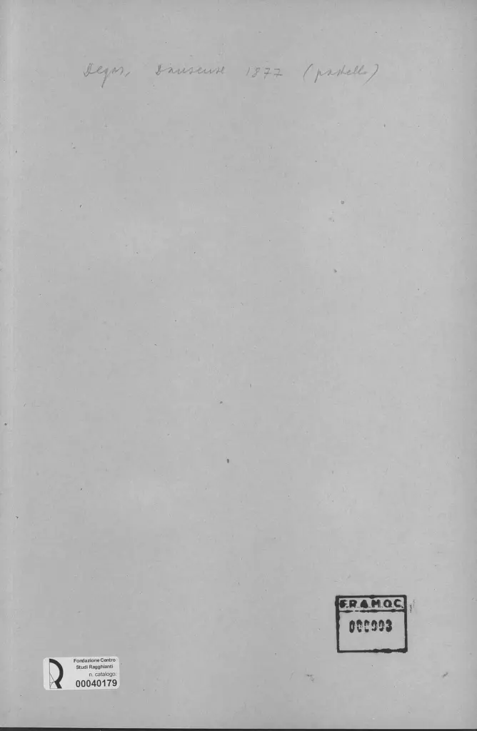 Anonimo, Anonimo , retro