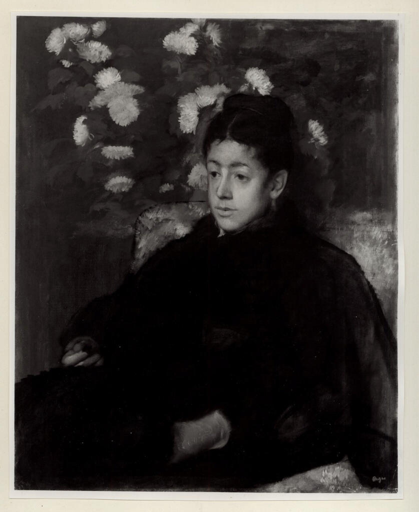 Anonimo , Degas, Edgar - sec. XIX - Mademoiselle Malo , fronte