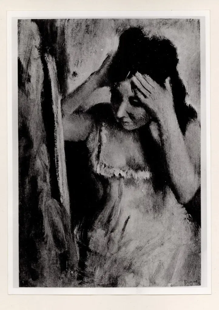 Anonimo , Degas, Edgar - sec. XIX , fronte