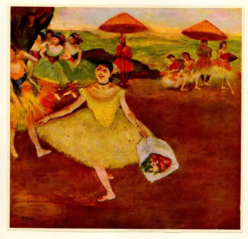 Anonimo , Degas, Edgar , fronte