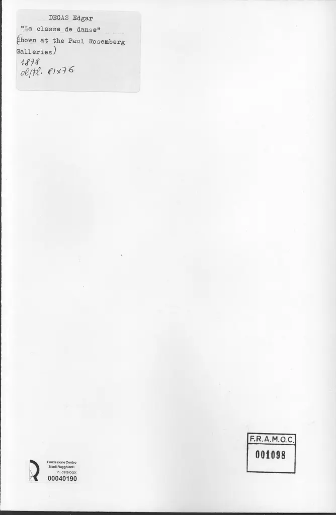 Anonimo, Anonimo , retro