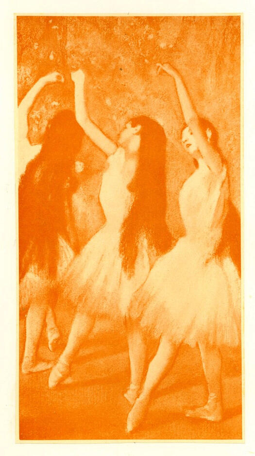 Anonimo , Degas, Edgar , fronte