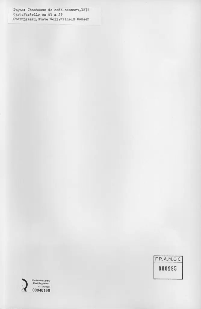 Anonimo, Anonimo , retro