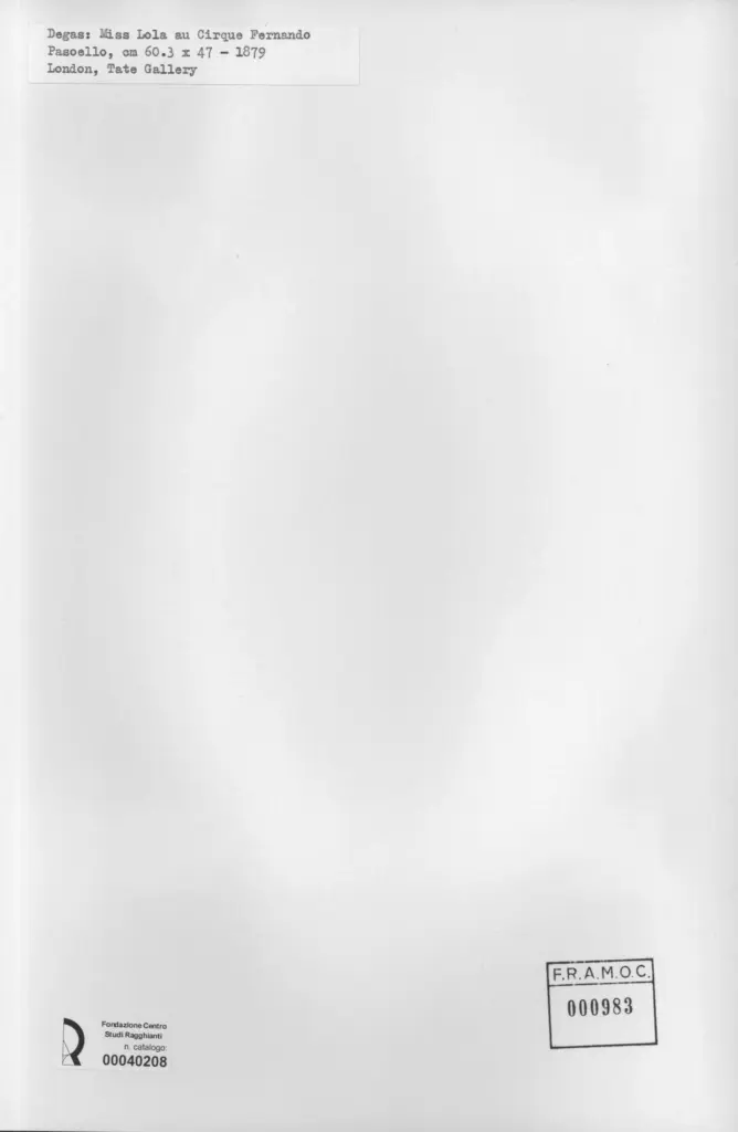 Anonimo , Degas, Edgar - sec. XIX , retro