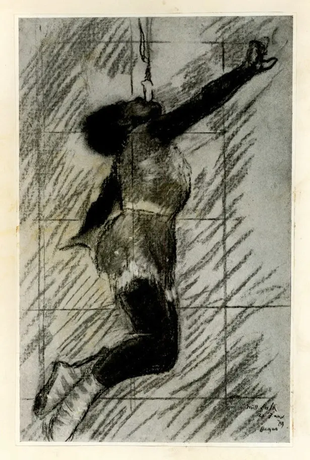 Anonimo , Degas, Edgar - sec. XIX - Miss Lola au Cirque Fernando , fronte