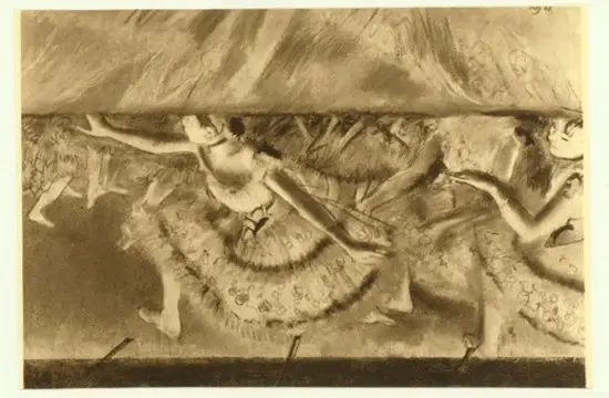 Degas, Edgar - sec. XIX , fronte