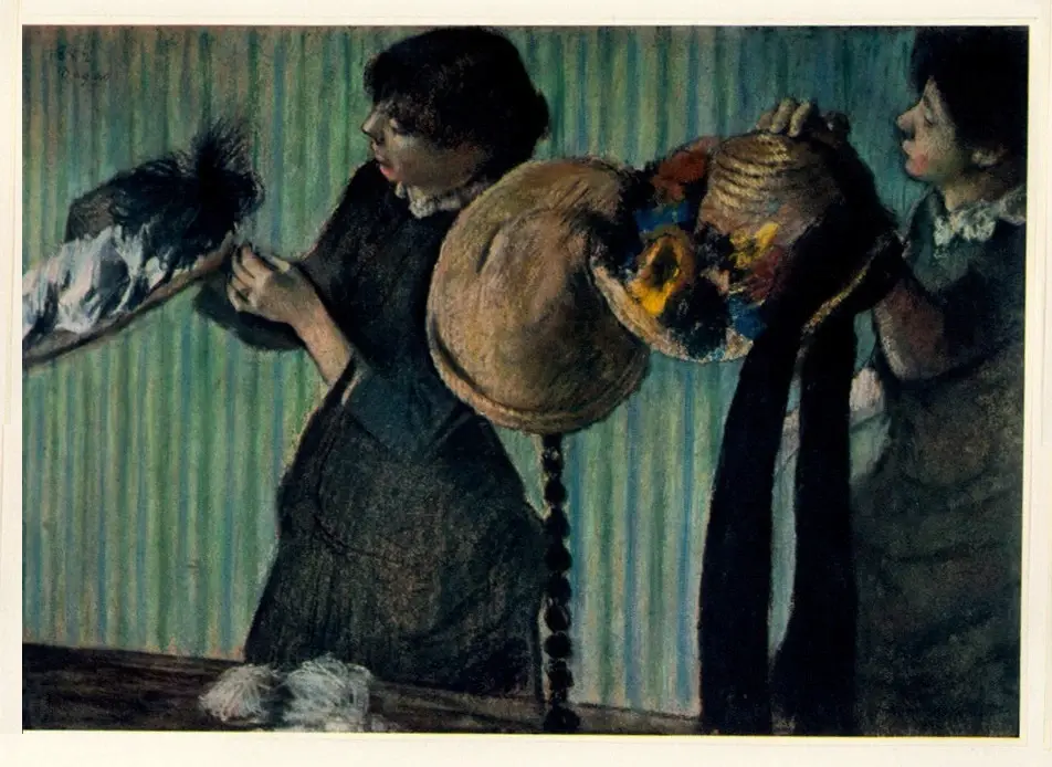 Anonimo , Degas, Edgar - sec. XIX - Modiste , fronte