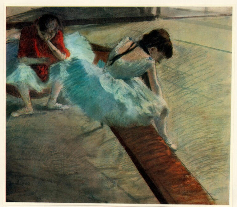 Degas, Edgar , fronte