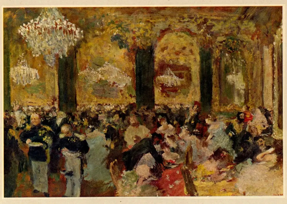 Anonimo , Degas, Edgar - sec. XIX - Festa , fronte