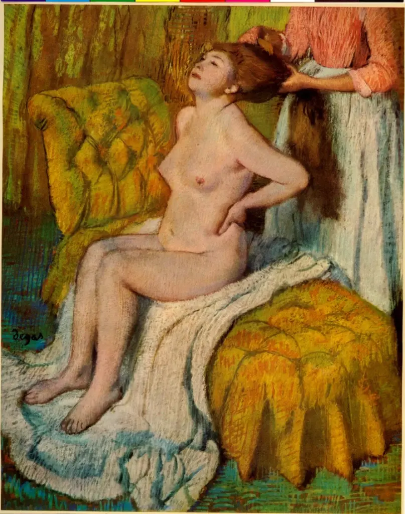 Anonimo , Degas, Edgar - sec. XIX - Toilette , fronte