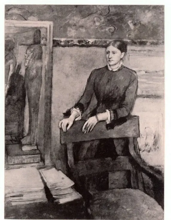 Anonimo , Degas, Edgar - sec. XIX - Mademoiselle H&eacute;l&egrave;ne Rouart , fronte