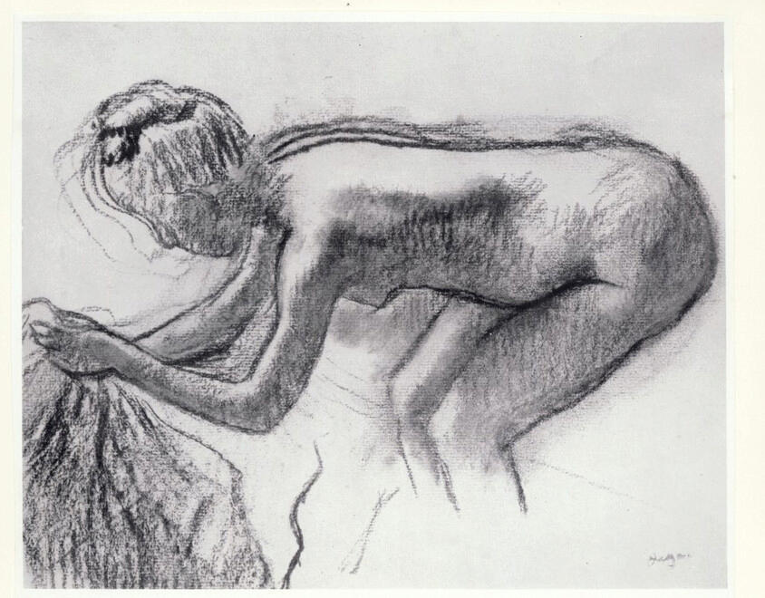 Degas, Edgar - sec. XIX , fronte