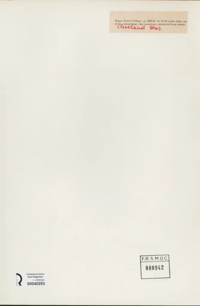 Anonimo , Degas, Edgar - sec. XIX , retro