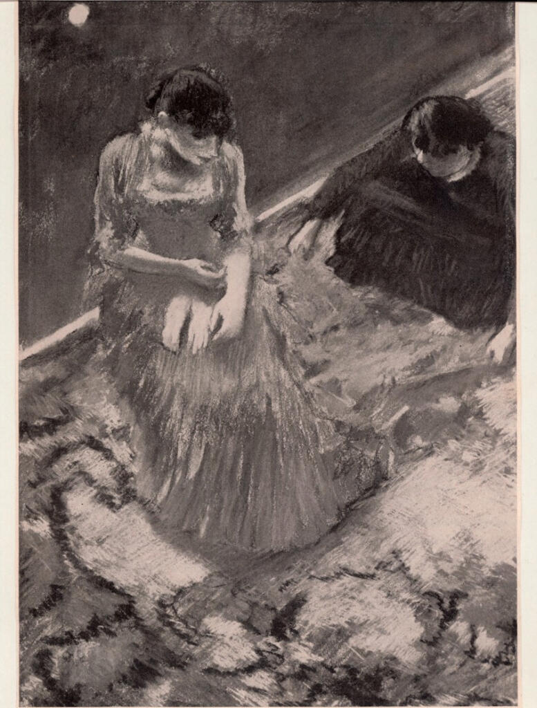 Degas, Edgar - sec. XIX , fronte