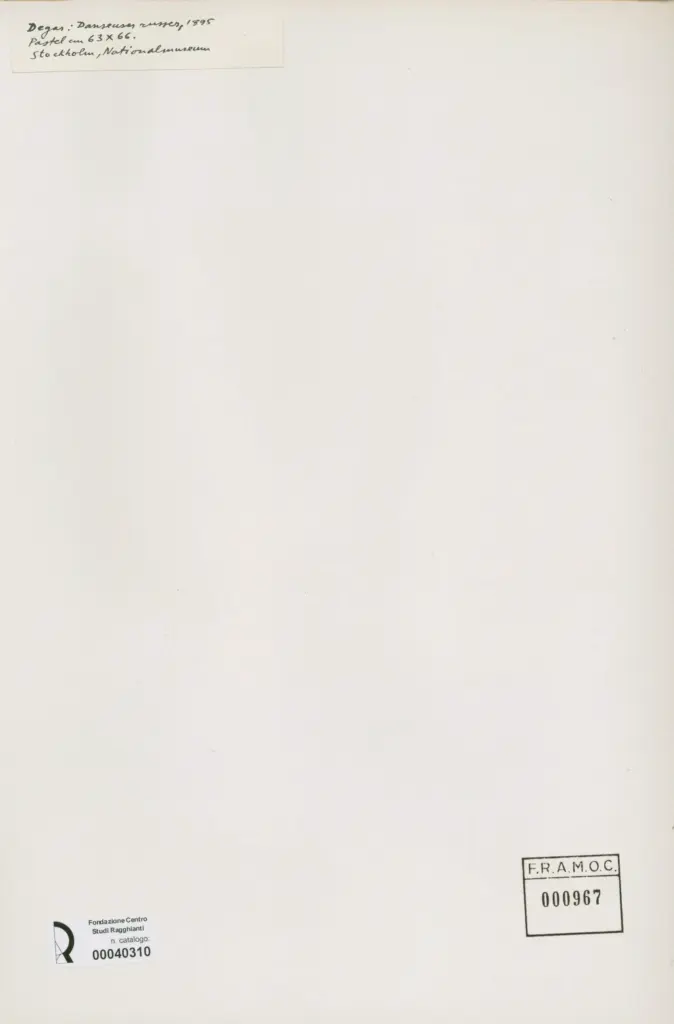 Anonimo , Degas, Edgar - sec. XIX - Danseuses russes , retro