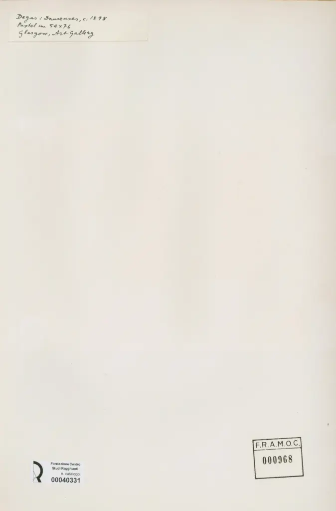 Degas, Edgar - sec. XIX , retro