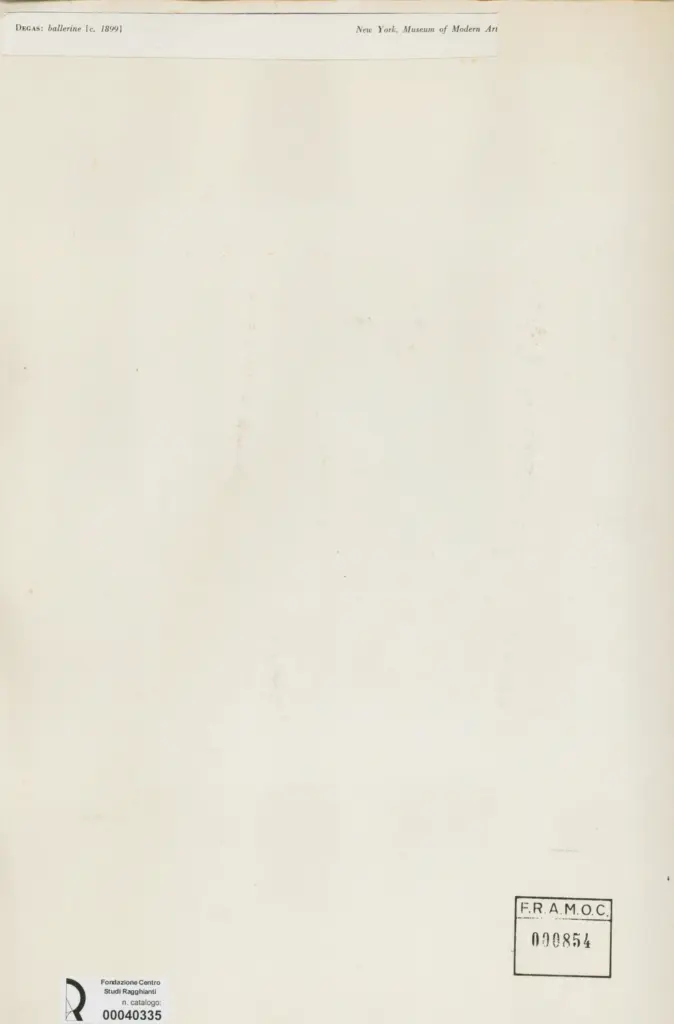 Anonimo , Degas, Edgar - sec. XIX - Ballerine , retro