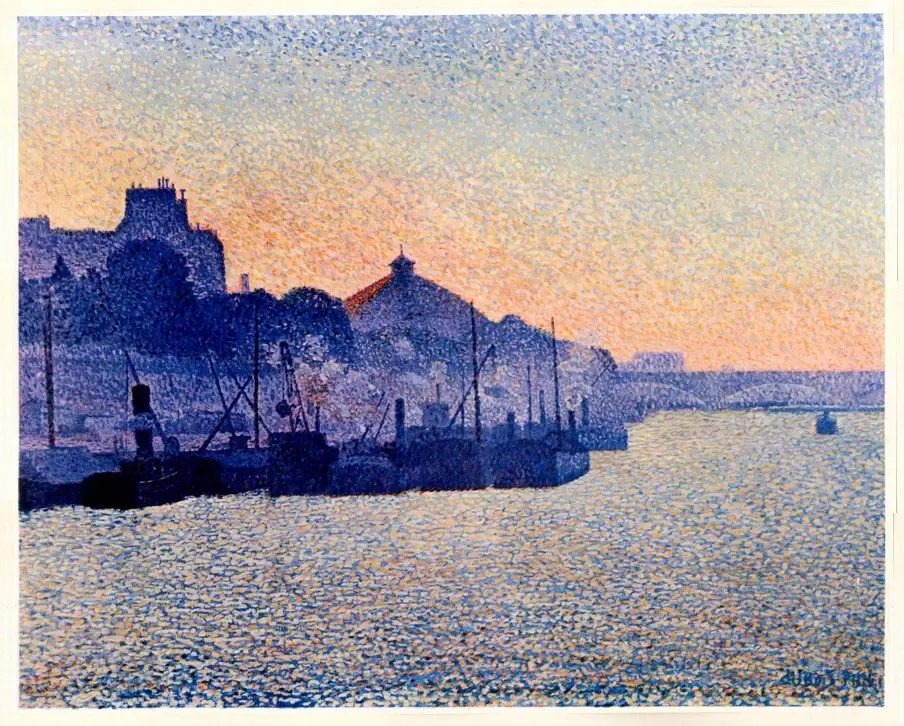 Anonimo , Dor&egrave;, G. - sec. XIX - The Seine ay Paris , fronte