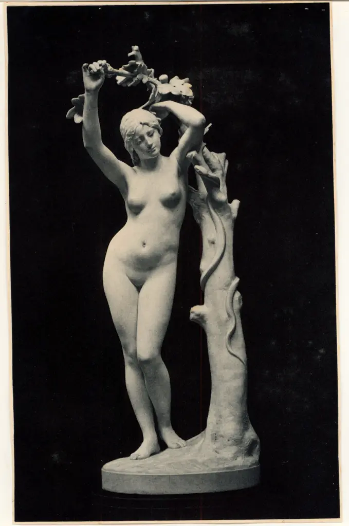 Anonimo , Falguiere - sec. XIX - Nudo di donna