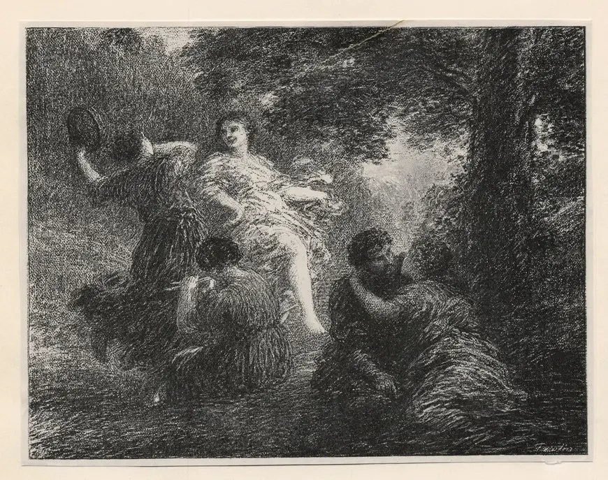 Anonimo , Fantin-Latour, Henri - sec. XIX - Pastorale , fronte