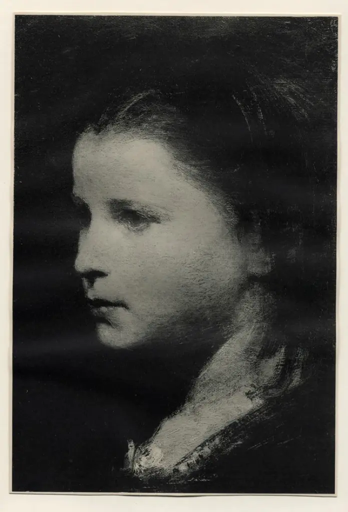 Anonimo , Fantin-Latour, Henri - sec. XIX - Ritratto di donna , fronte