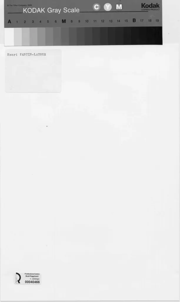 Anonimo , Fantin-Latour, Henri - sec. XIX - Angeli musicanti con donna , retro