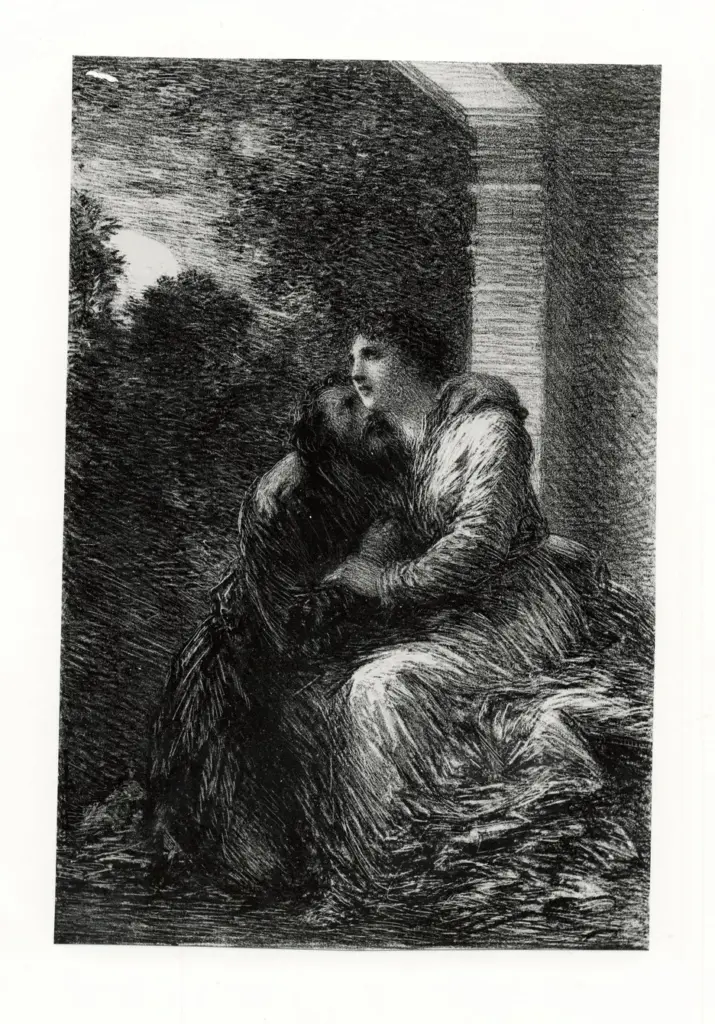 Anonimo , Fantin-Latour, Henri - sec. XIX - Lohengrin , fronte