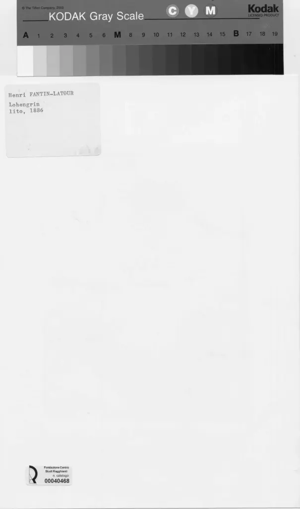 Anonimo , Fantin-Latour, Henri - sec. XIX - Lohengrin , retro