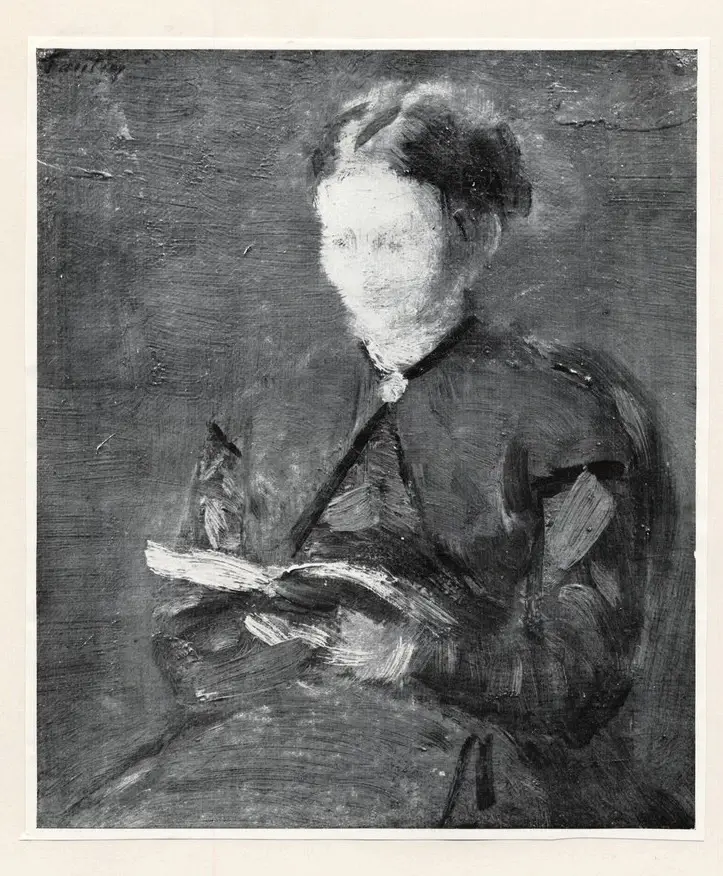 Anonimo , Fantin-Latour, Henri - sec. XIX - Ritratto della sorella