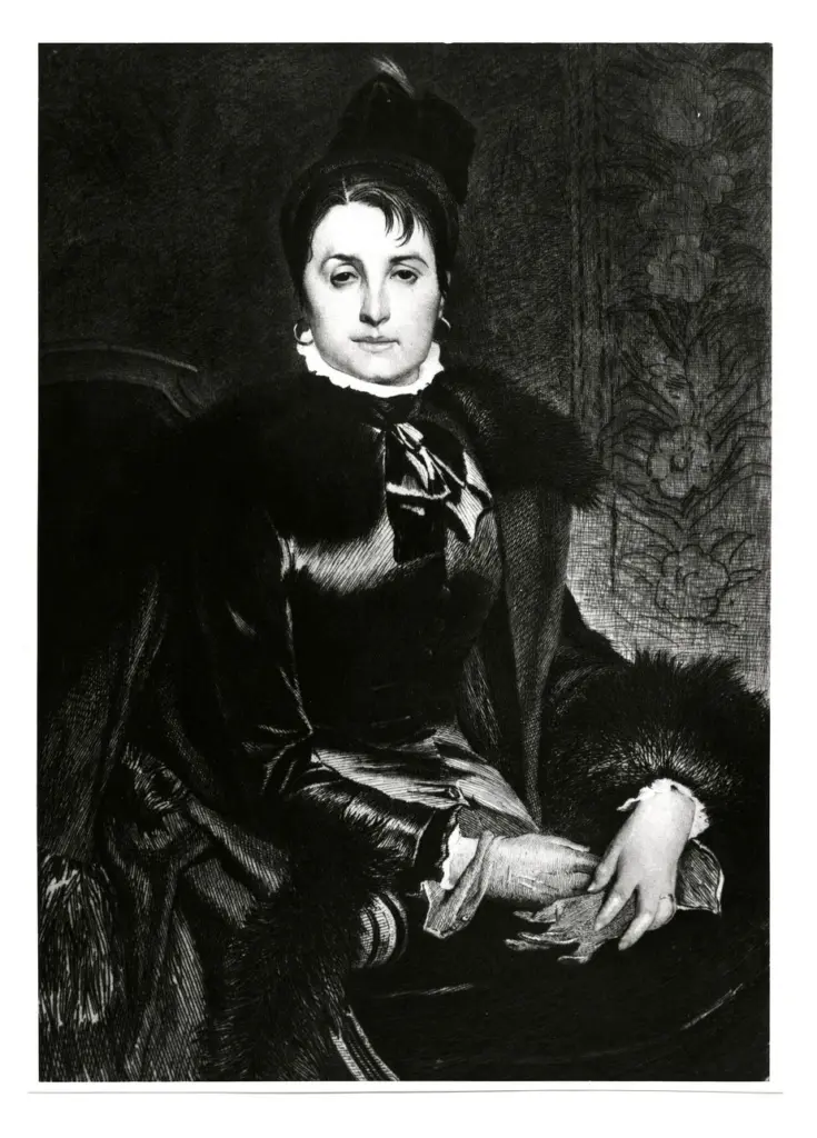 Flameny, Fran&ccedil;oise , Ritratto di donna